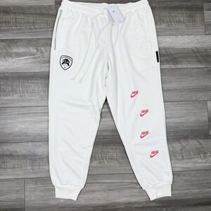 Nike Giannis Freak Jogger‎ Sweatpants Standard Issue Size XL Ivory $105 FZ0930